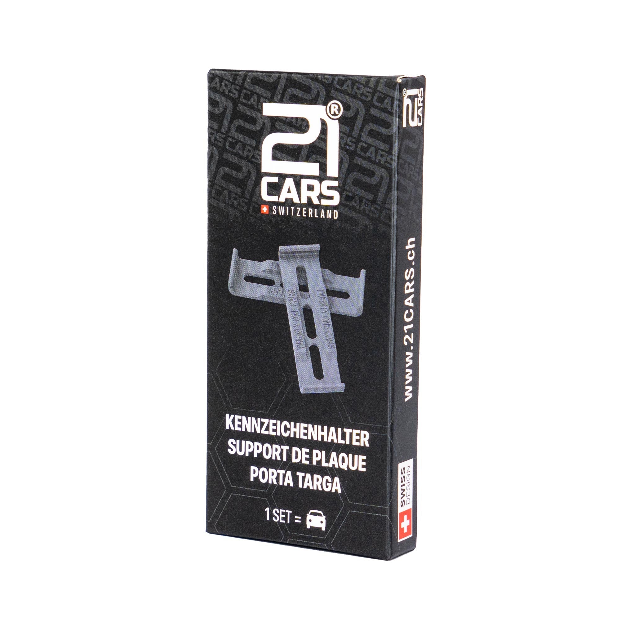 Support de plaque cliquez voiture | ultra-compact | format long