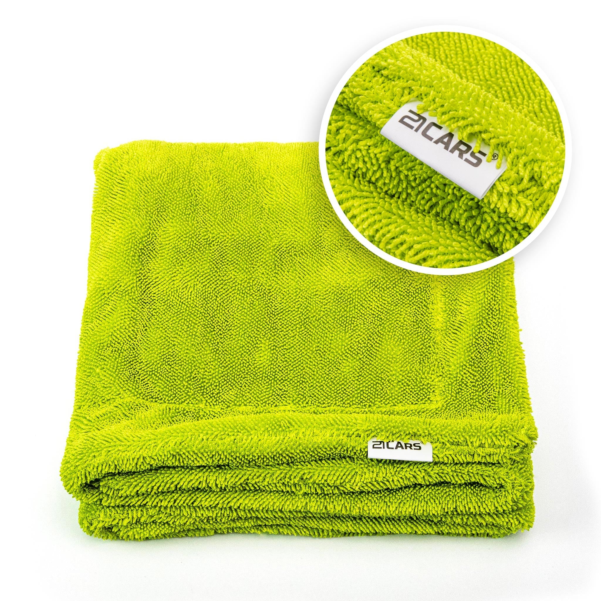 DUO Pack XL Twisted Towel Car Drying Towel | 80x50cm - 1300GSM