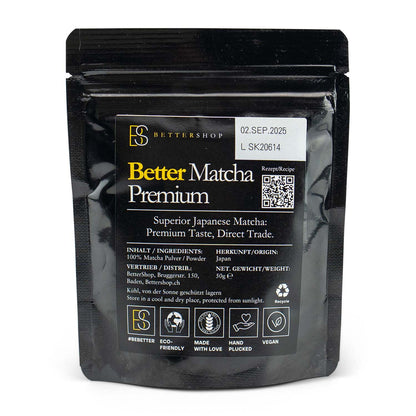 Better Organic Matcha - Premium 50g