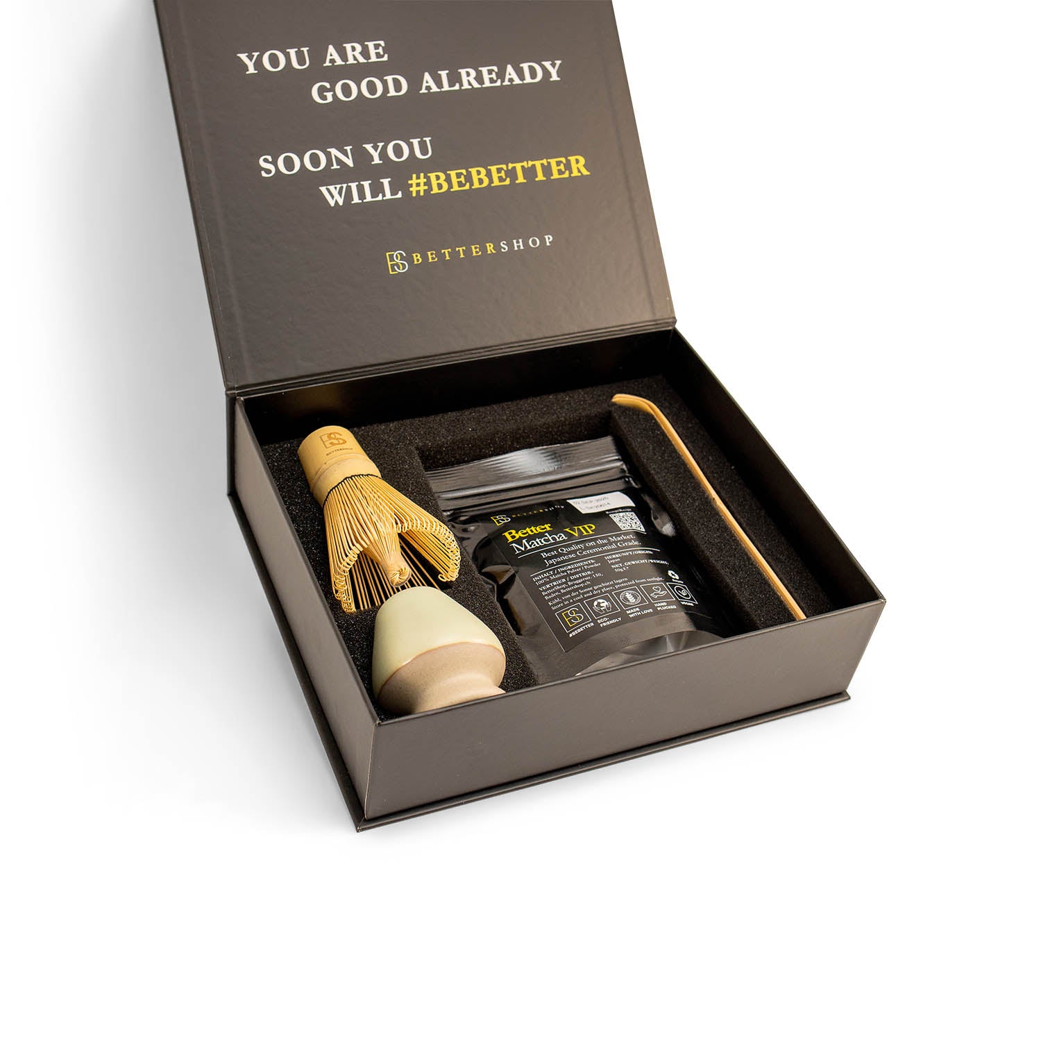 VIP Better Bio Matcha Starterset (Ceremonial) | 9-Teilig