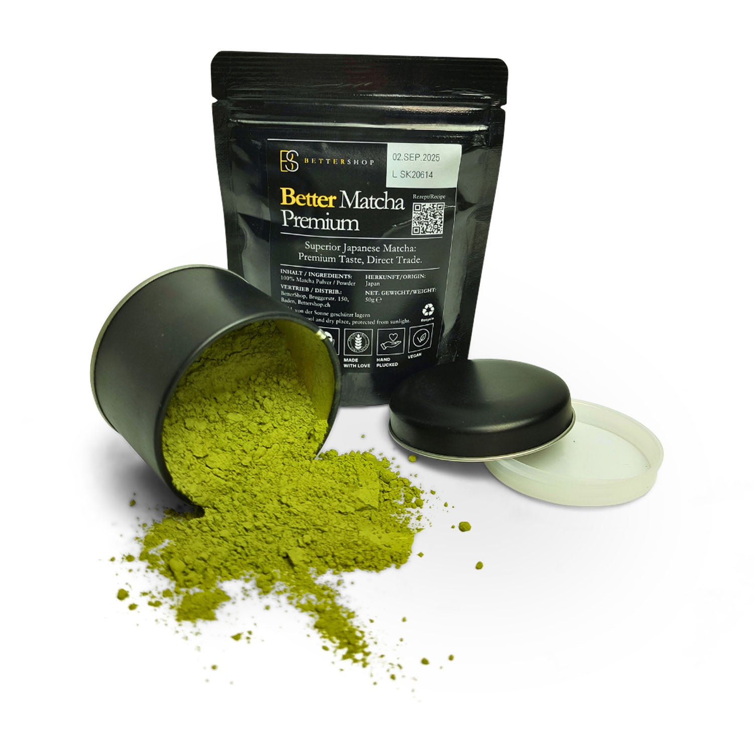 Set Bio Better Matcha + Boîte Hermétique Premium