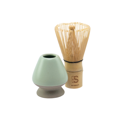 Holder for matcha bamboo whisk "Chasen-tate"