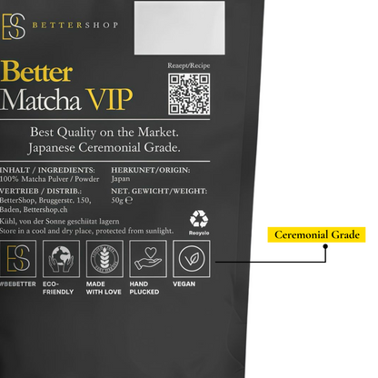 Better Organic Matcha VIP - Ceremonial 50g