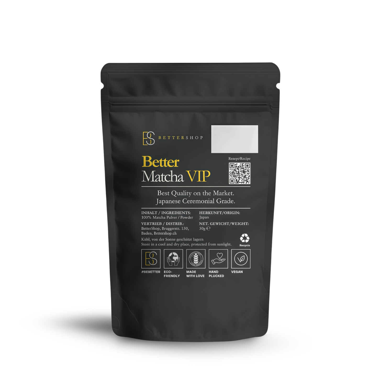 Better Organic Matcha VIP - Ceremonial 50g