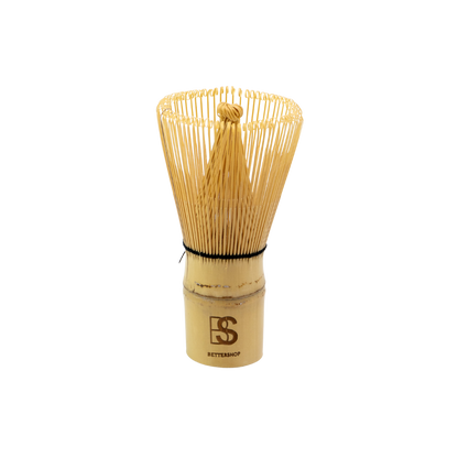 Handmade bamboo broom for connoisseurs "Chasen"